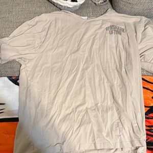 Gymshark Men's Light Tan Tee